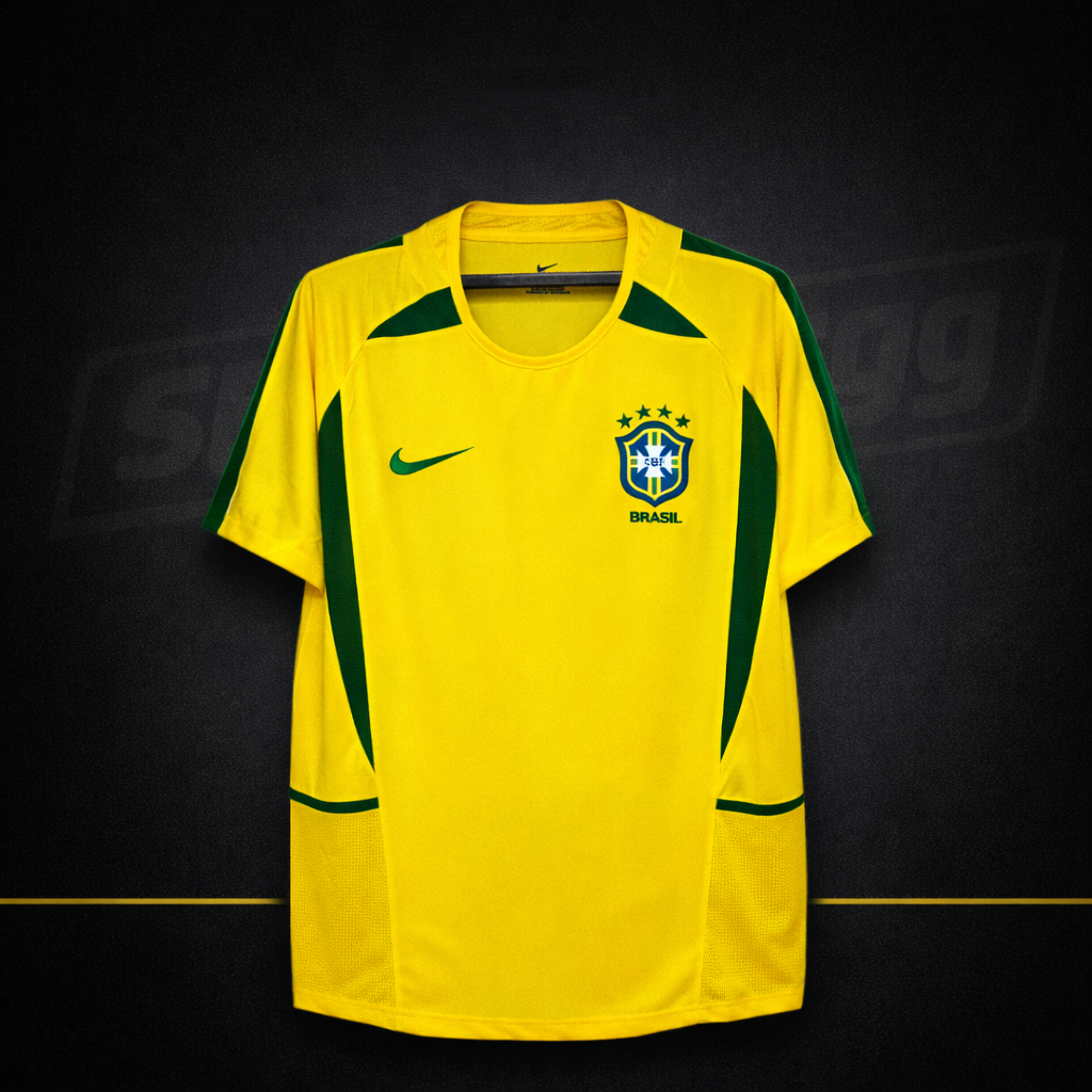 Camisa Brasil 2002 Pentacampeão